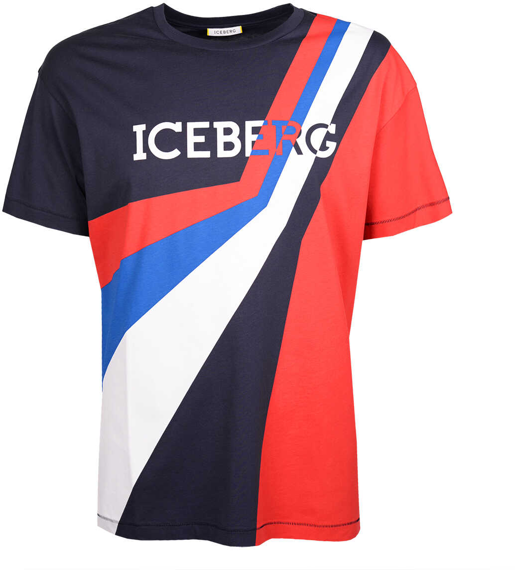Tricou Iceberg T-shirt Granatowy