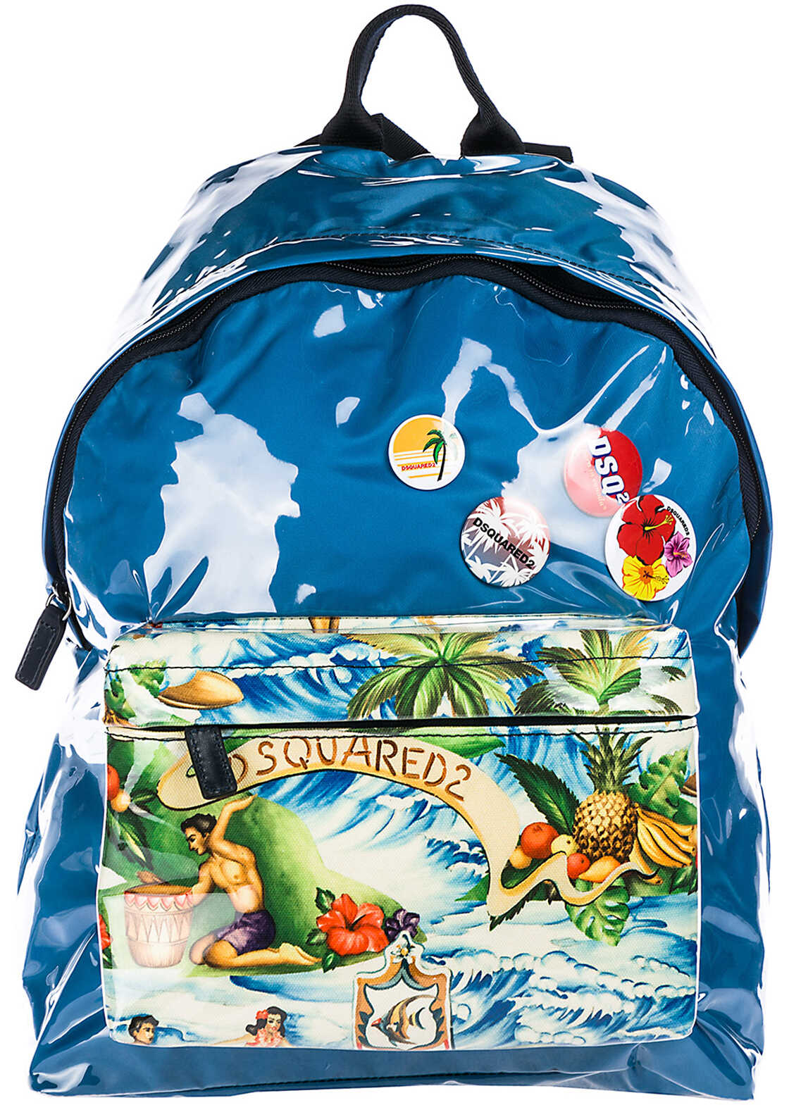 Rucsac DSQUARED2 Travel Hawaii Blue