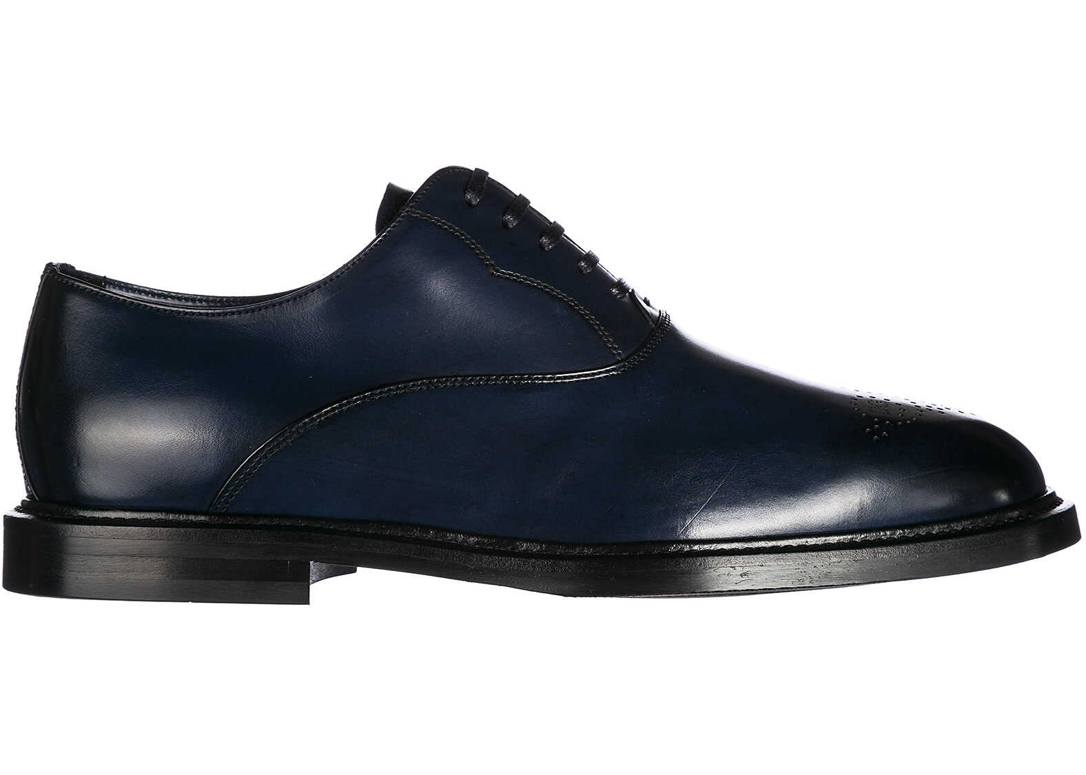 Pantof Dolce & Gabbana Francesina Brogue Blue