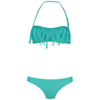 Costume de Baie Women's Bandeau Bikini With Fringe* Femei