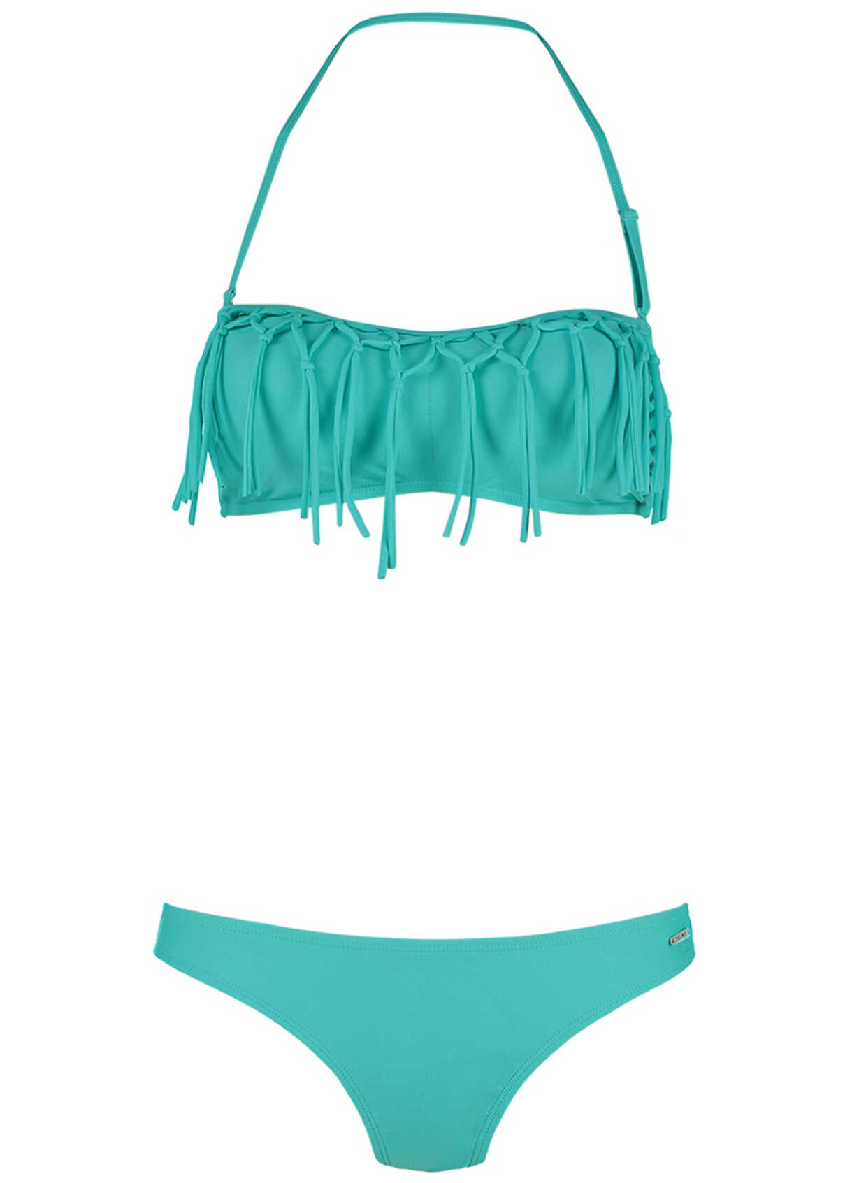 Costum Shiwi Women's Bandeau Bikini With Fringe* Aquarius
