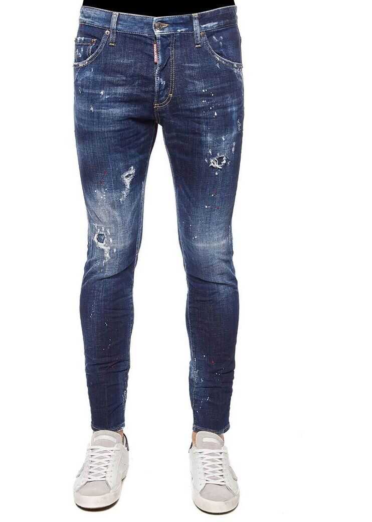 Blug DSQUARED2 Skinny Jeans Blue