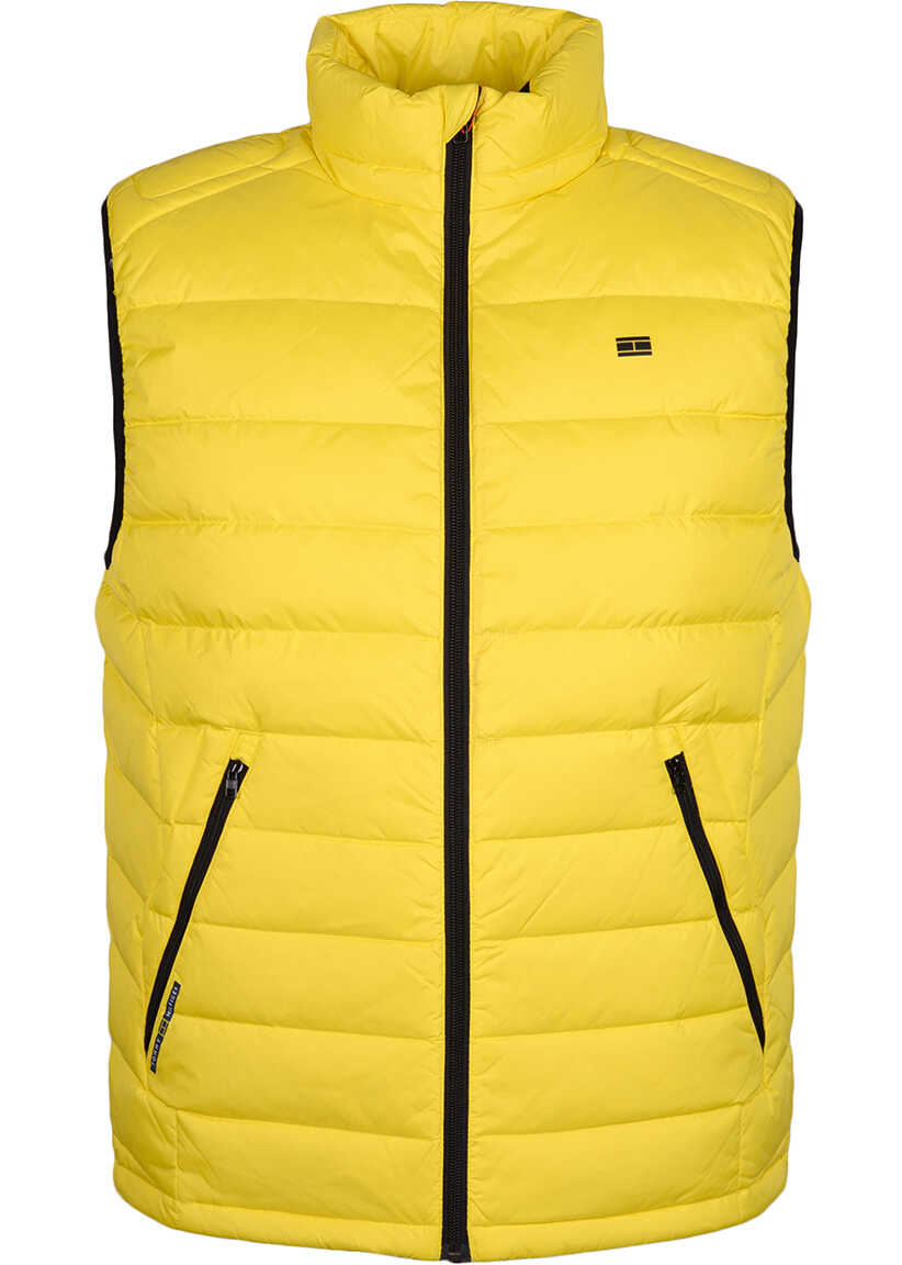 Geaca Tommy Hilfiger Bezrękawnik Zółty