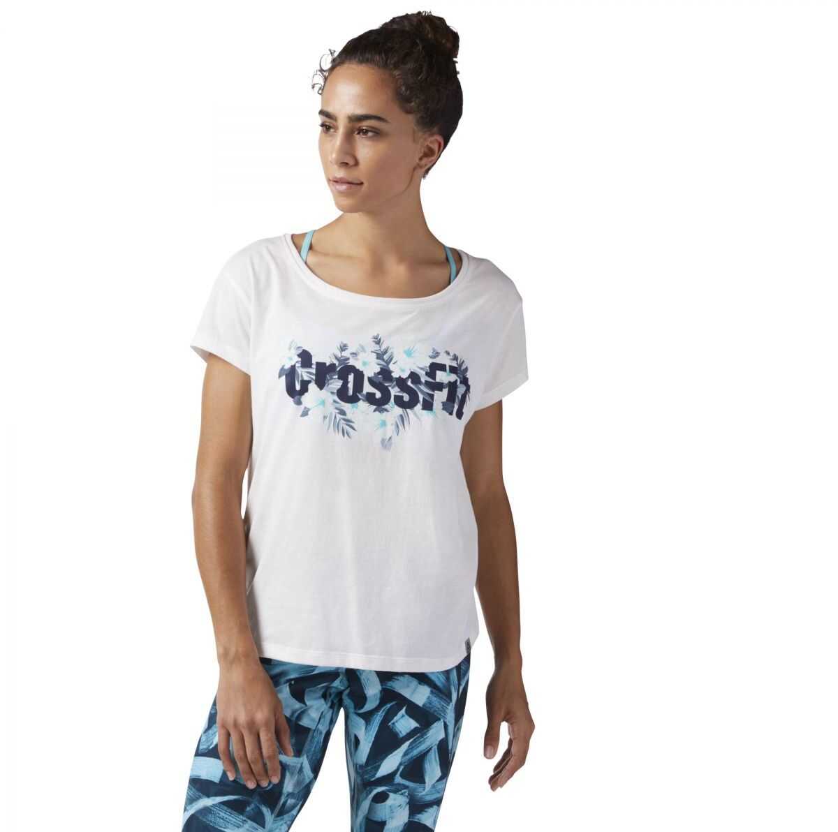 Tricou Reebok CF Floral Read Easy Tee CHALK