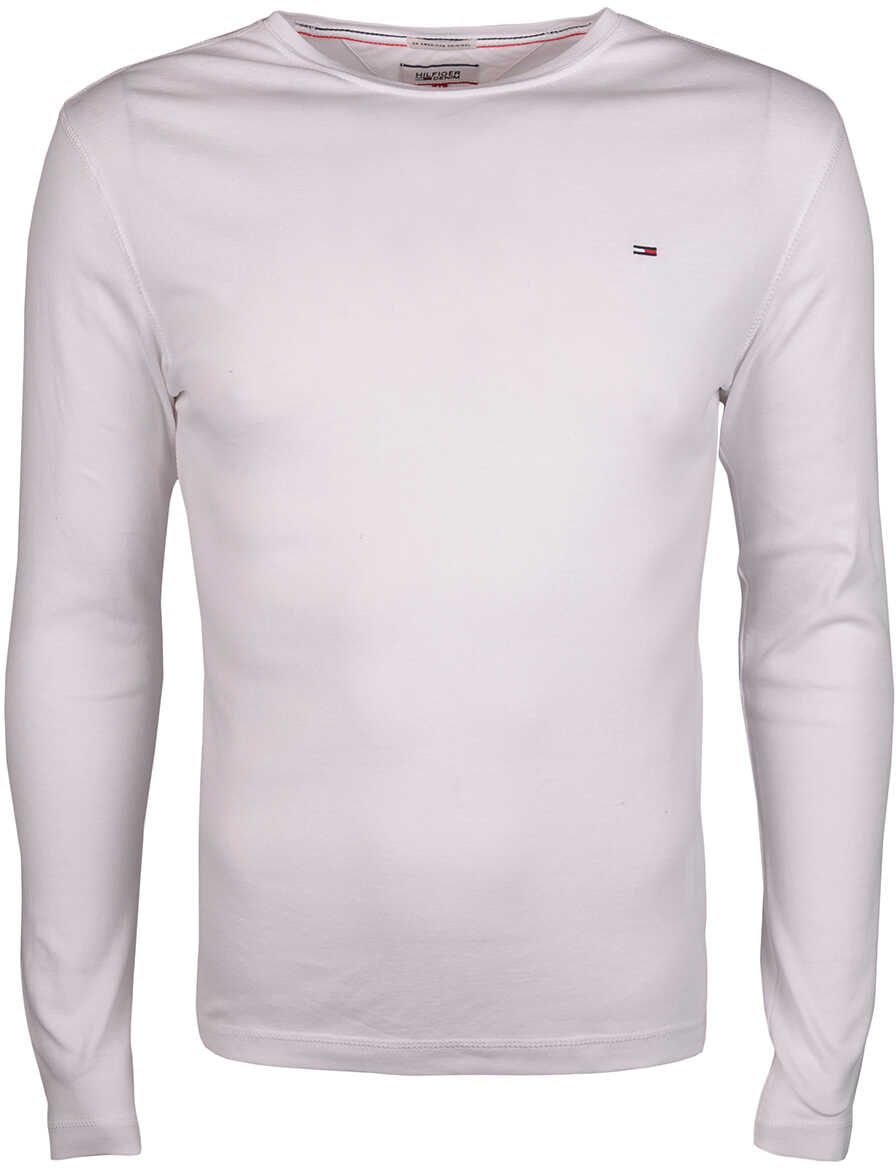 Bluza Tommy Hilfiger Longsleeve Biały
