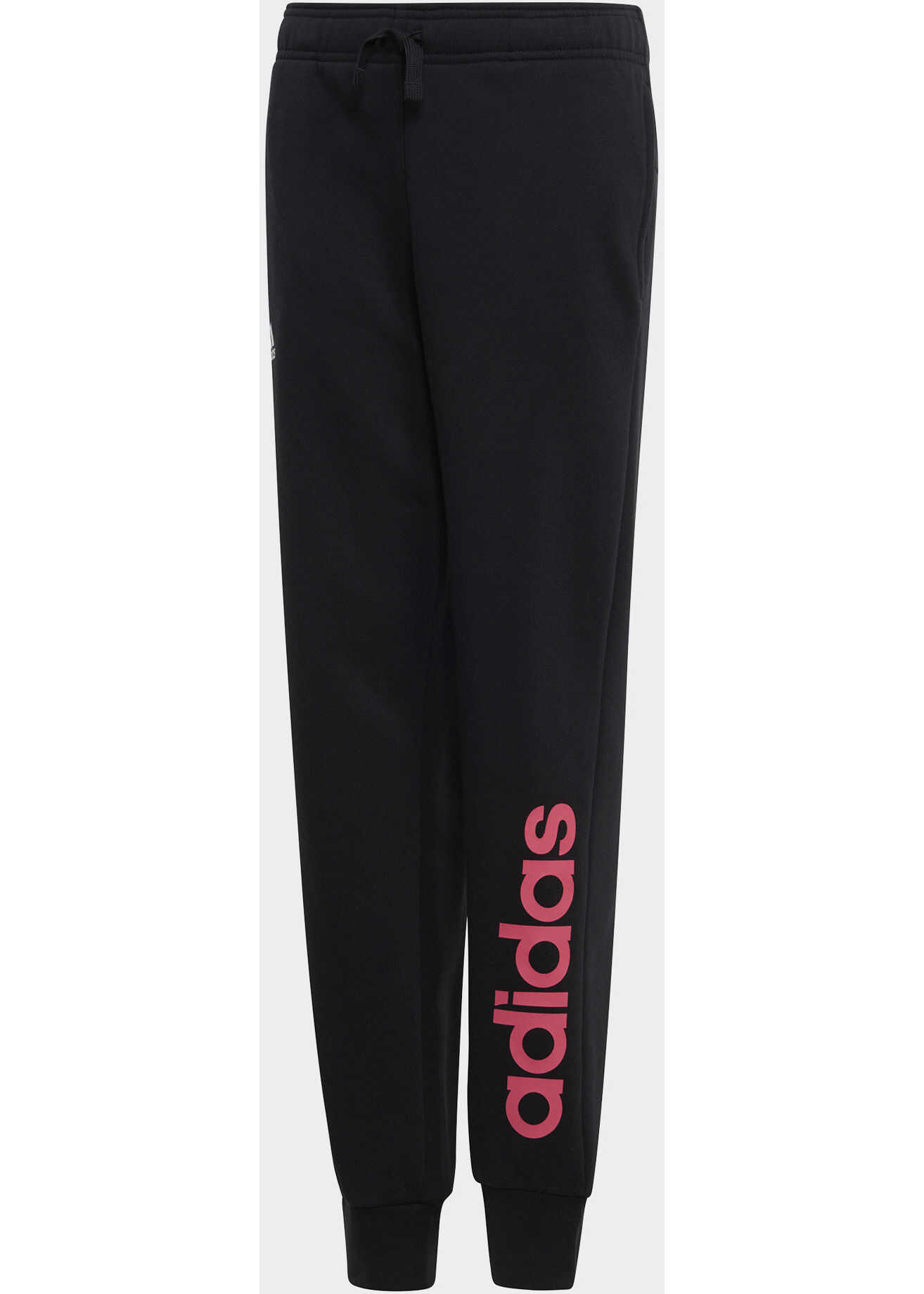 Pantalon adidas YG LINEAR PANT BLACK/REAPNK