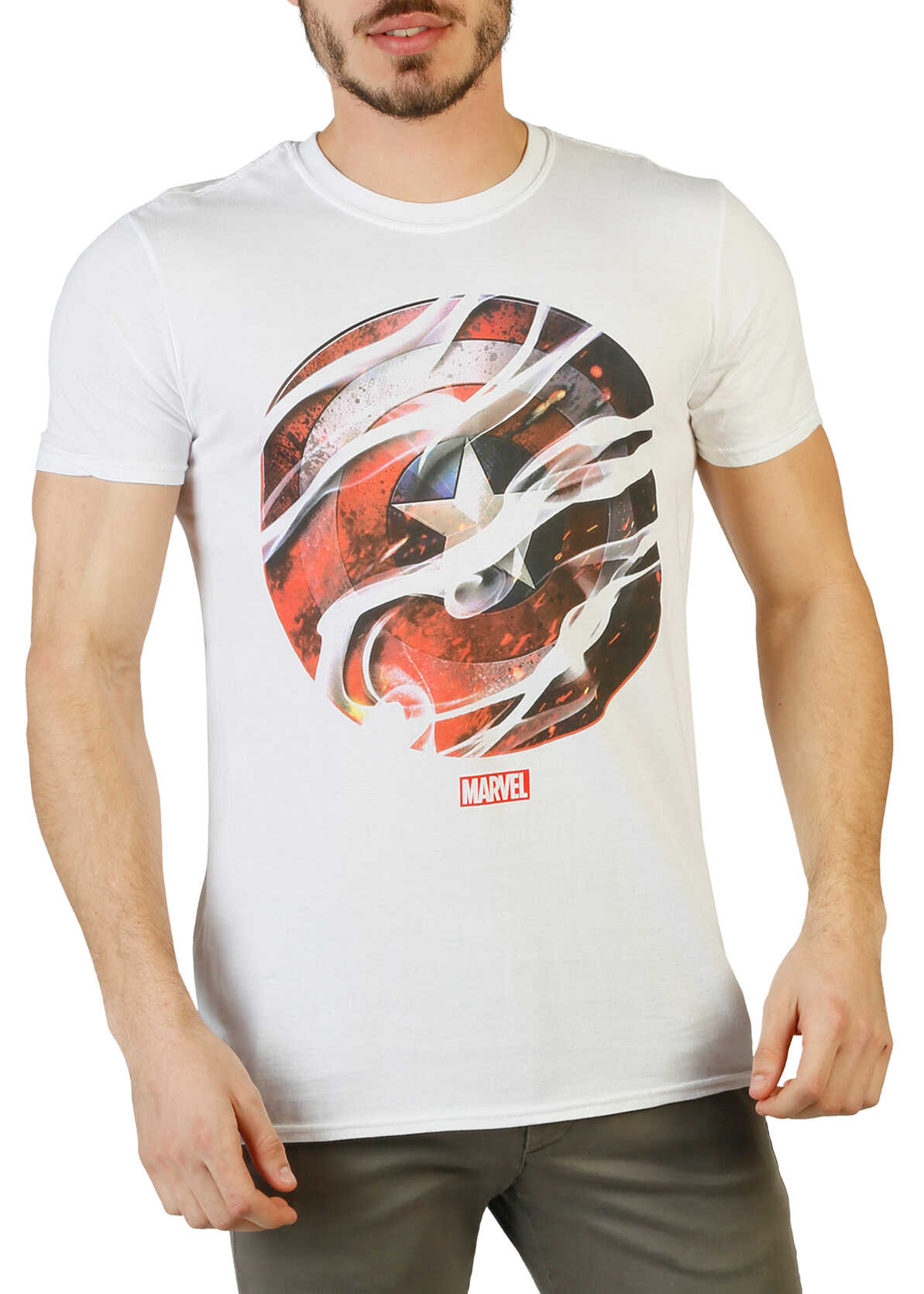 Tricou Marvel Rfmts547 White
