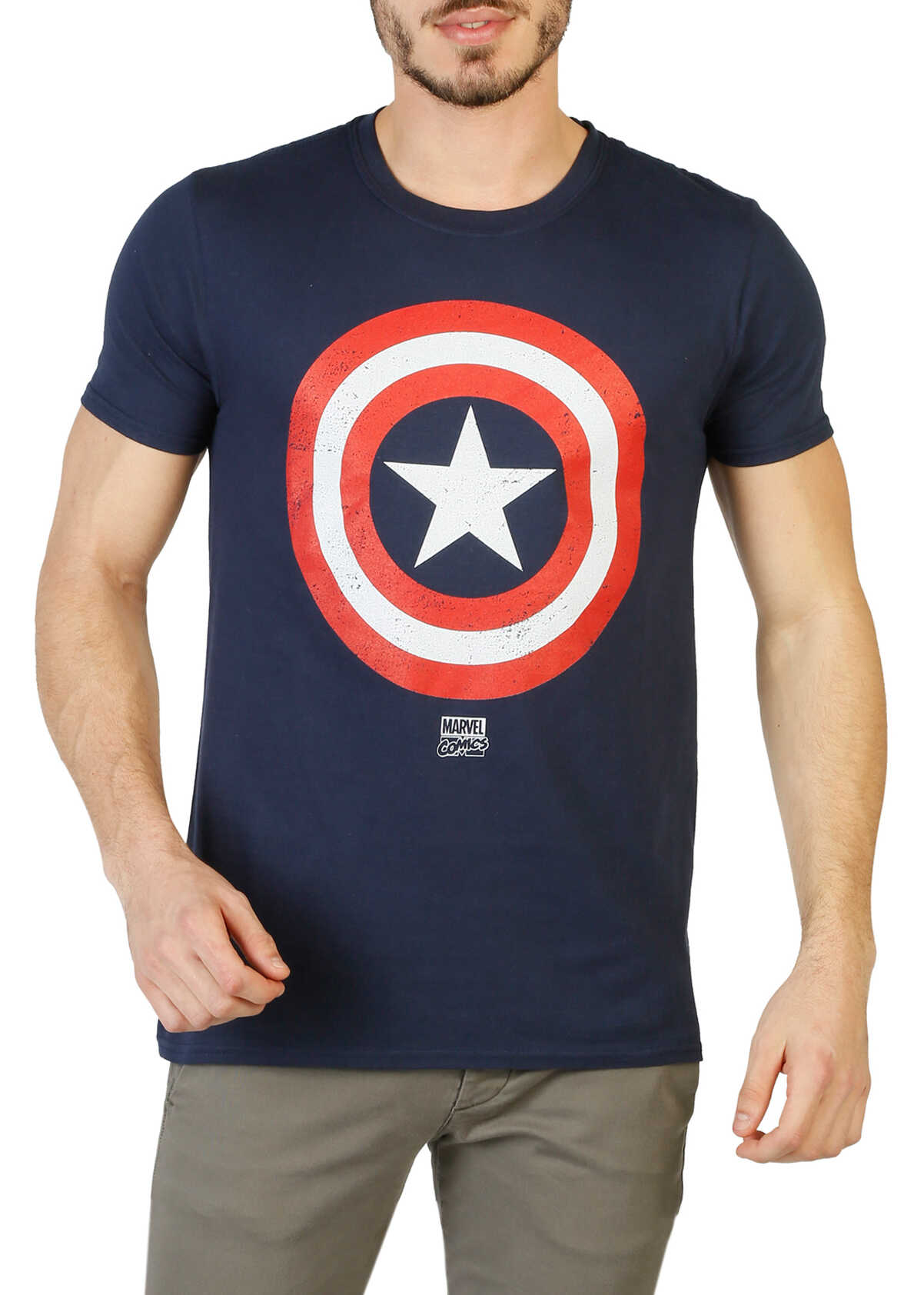 Tricou Marvel Rfmts897 Blue