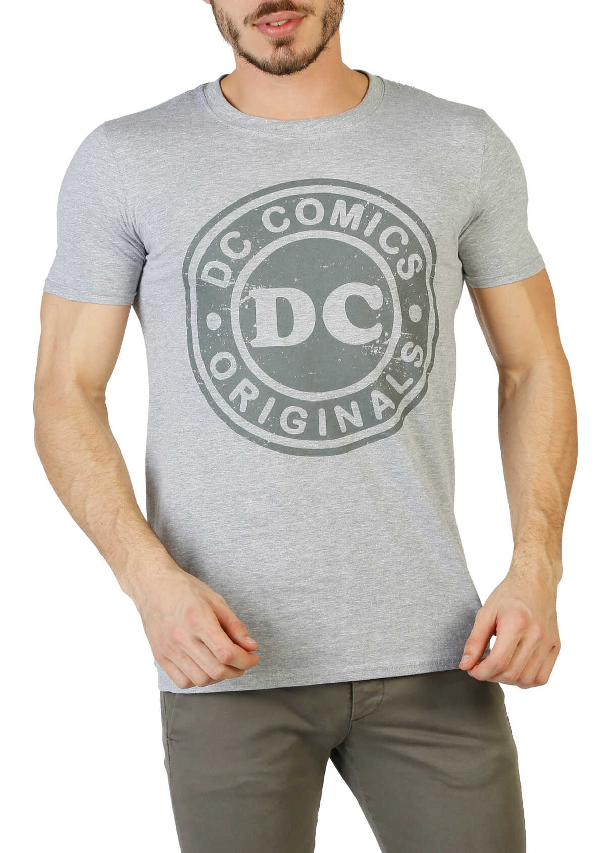 Tricou DC Comics Rgmts204 Grey