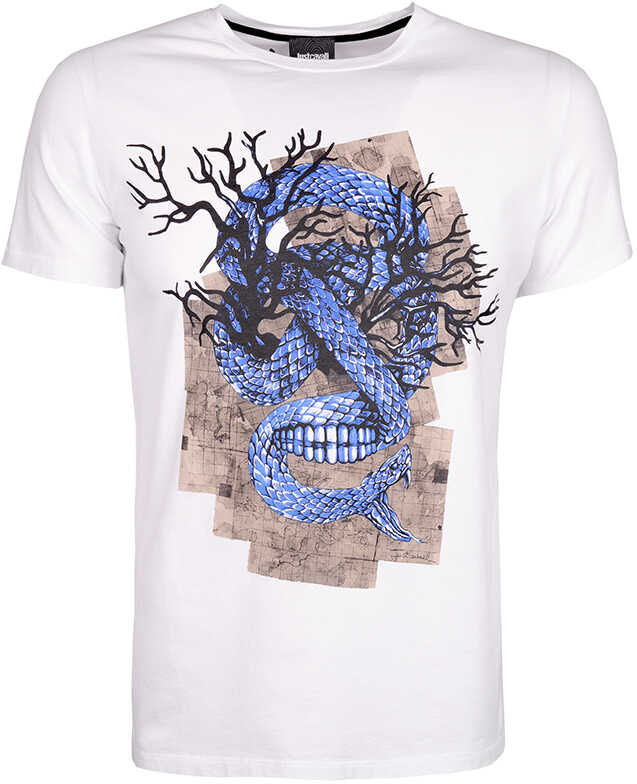 Tricou Roberto Cavalli Just Cavalli T-shirt Biały