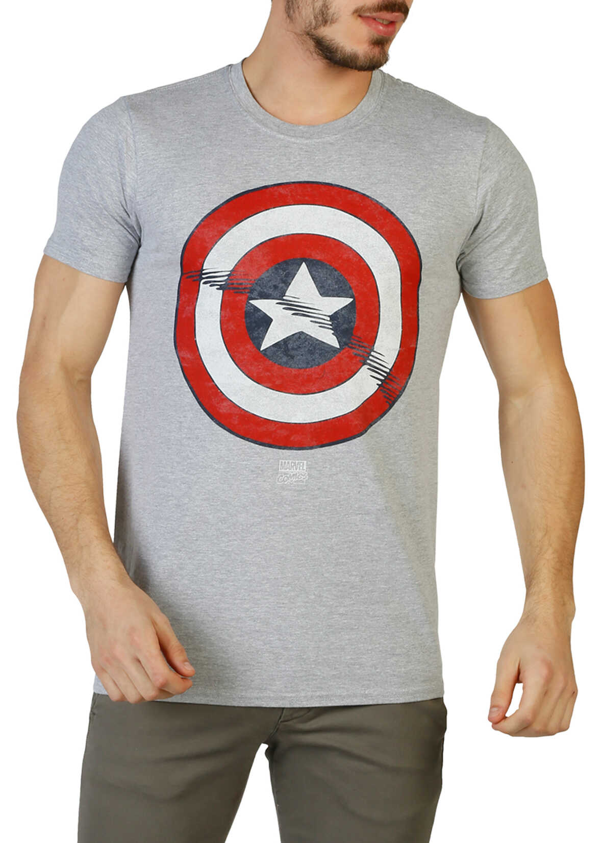 Tricou Marvel Rfmts161 Grey