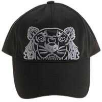 Palarii Black Fabric Hat Barbati