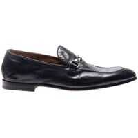 Mocasini Blue Pointy Leather Shoes Barbati