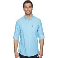 Camasi Sport Long Sleeve Slim Fit Striped Shirt Barbati