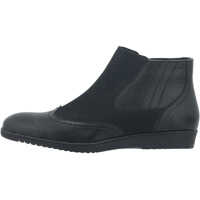 Ghete & Cizme Men's Booties In Black Color Barbati