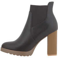 Ghete & Cizme Women's Dress Ankle Boots In Brown Femei