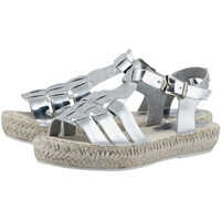 Sandale Women's Silver Espadrille Sandals Femei