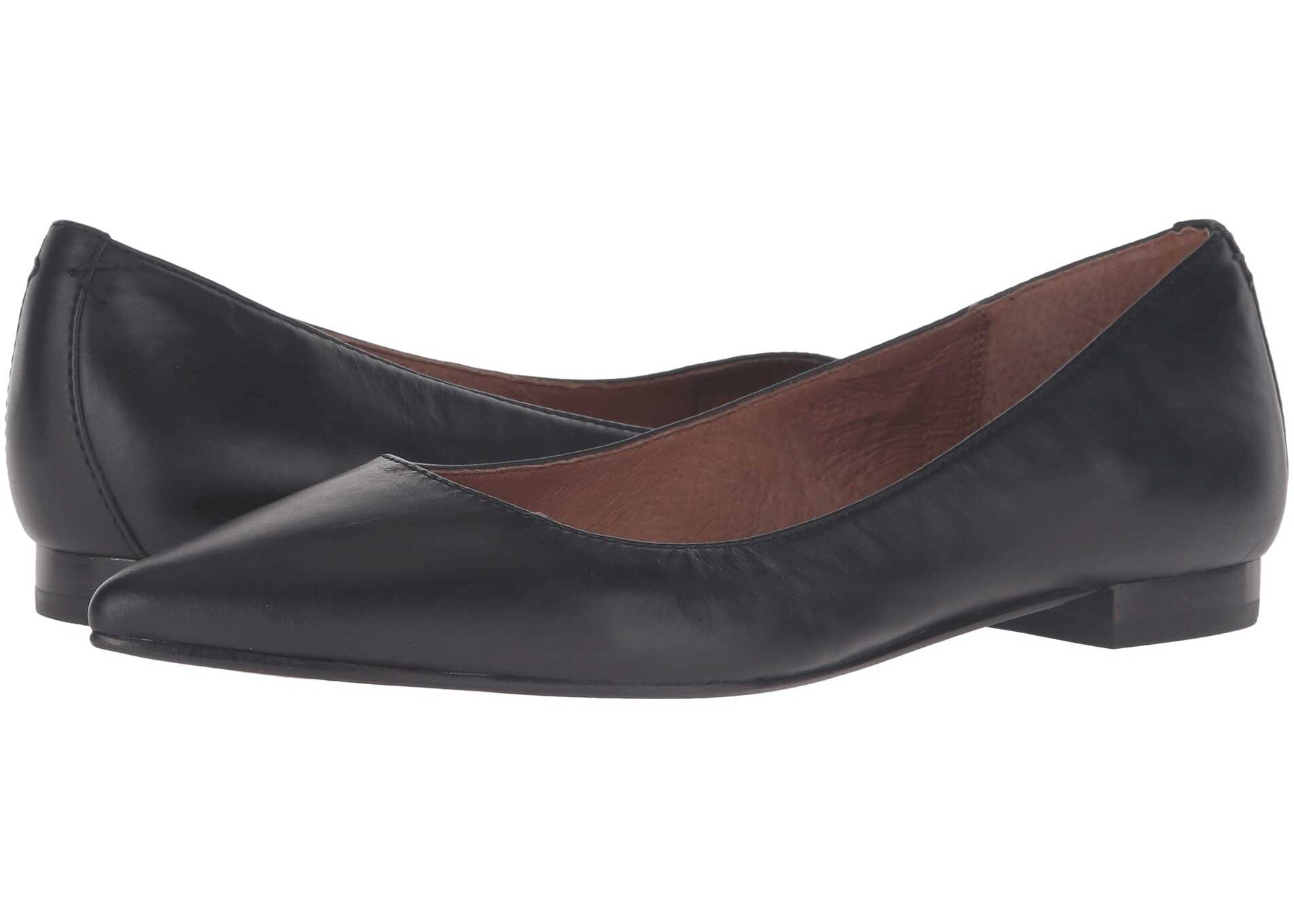 Balerin Frye Sienna Ballet Black Soft Full Grain