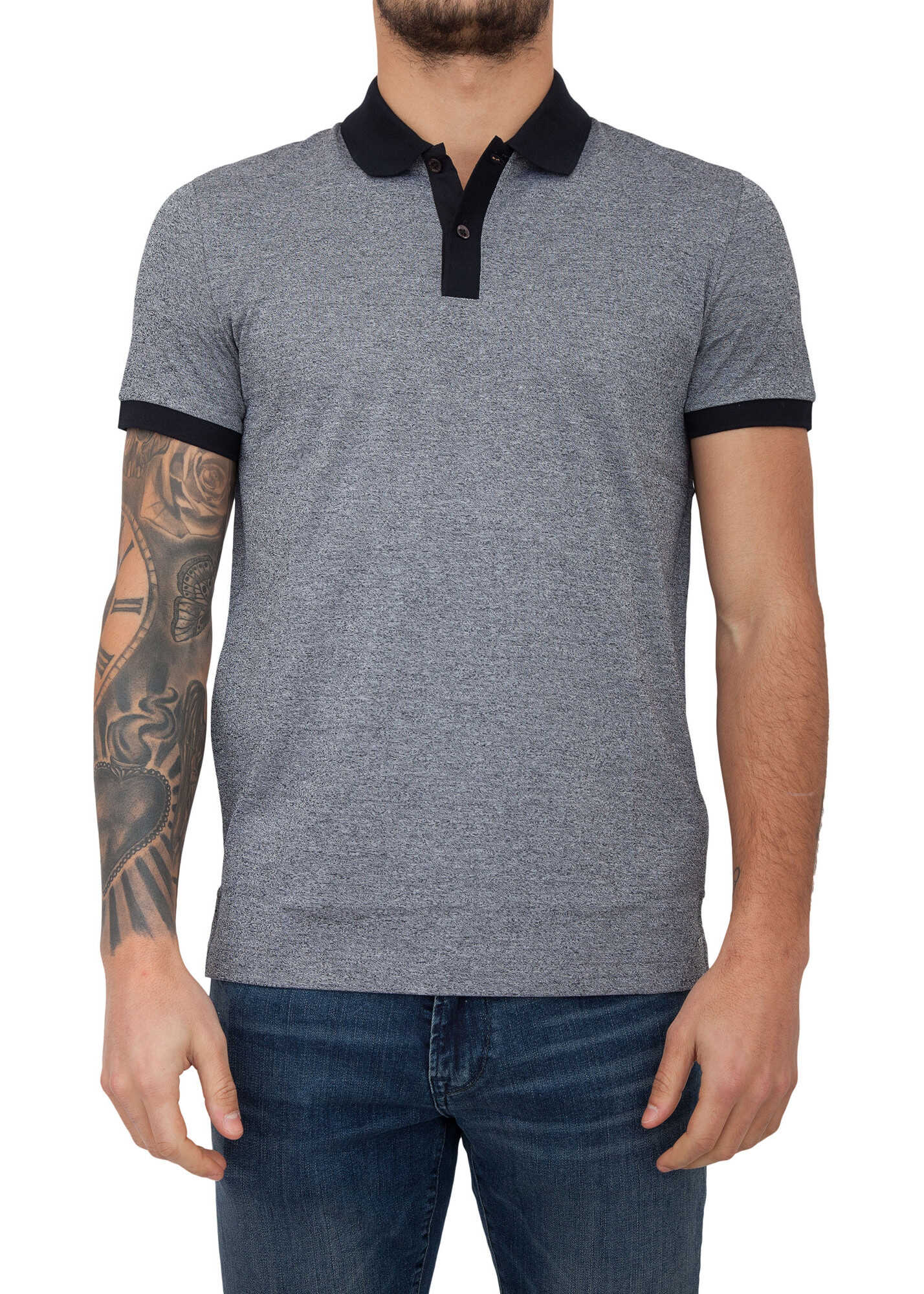 Tricou BOSS Hugo Boss F8551853 BLACK