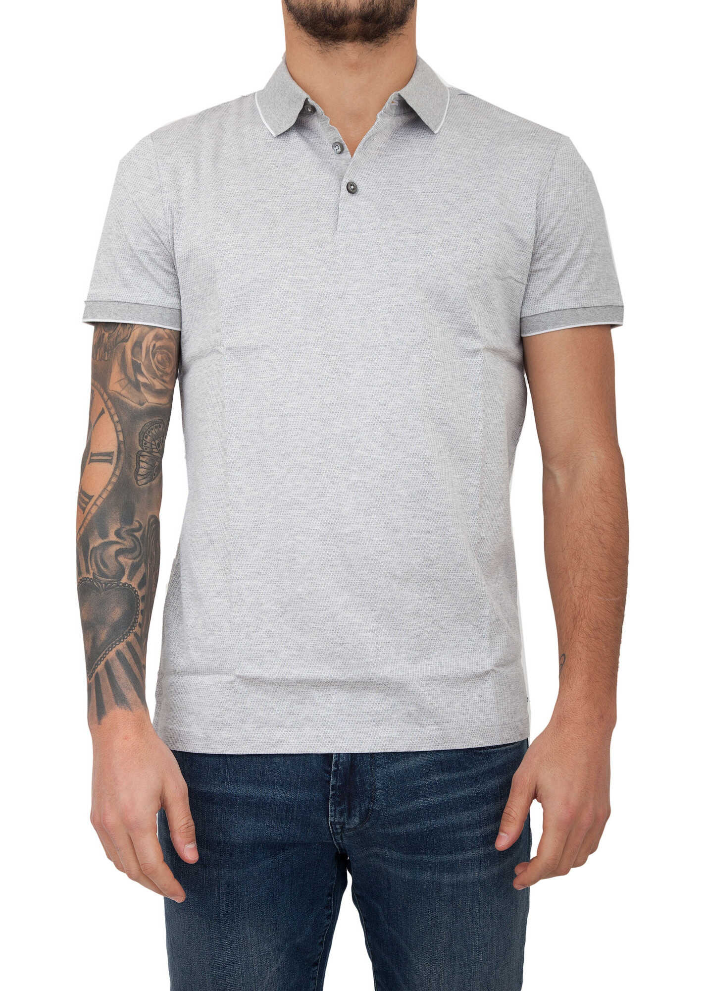 Tricou BOSS Hugo Boss A5A9AFBB GRAY