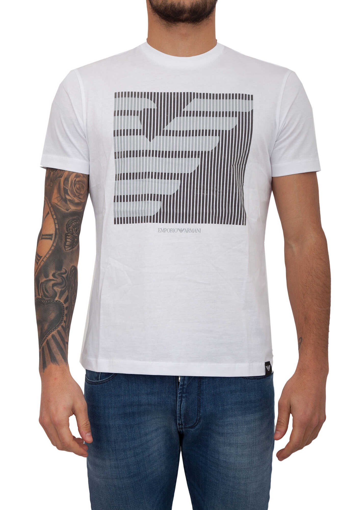 Tricou Emporio Armani 83FEE861 WHITE