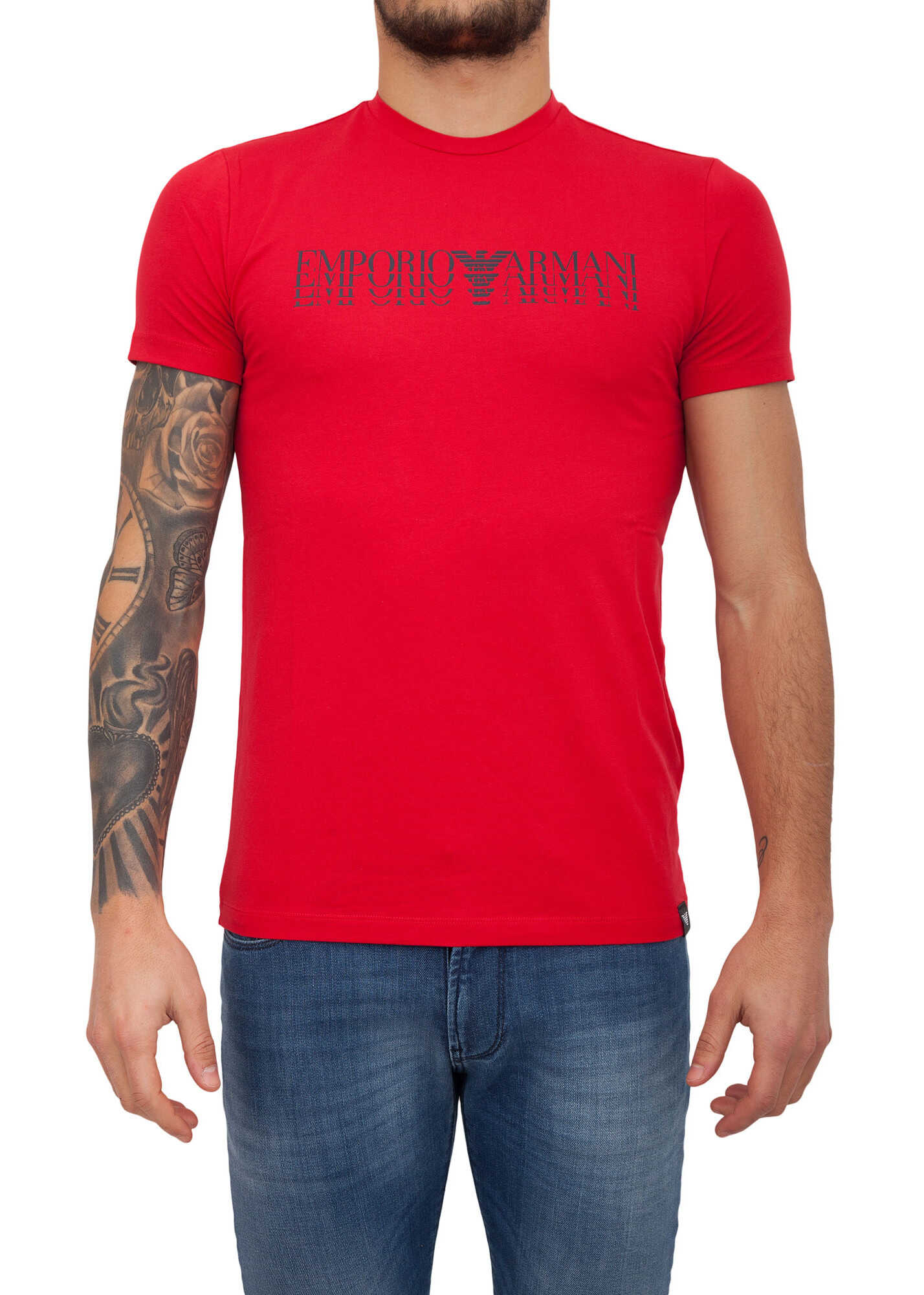 Tricou Emporio Armani 978B0484 RED