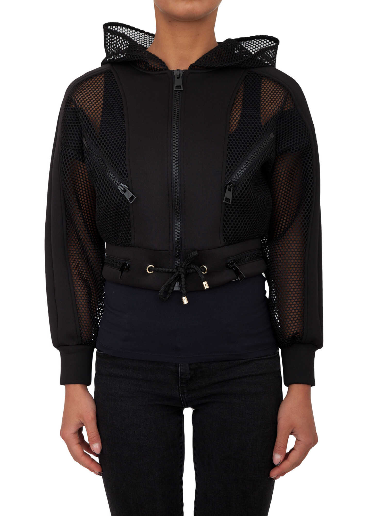 Bluza Elisabetta Franchi E215922D BLACK