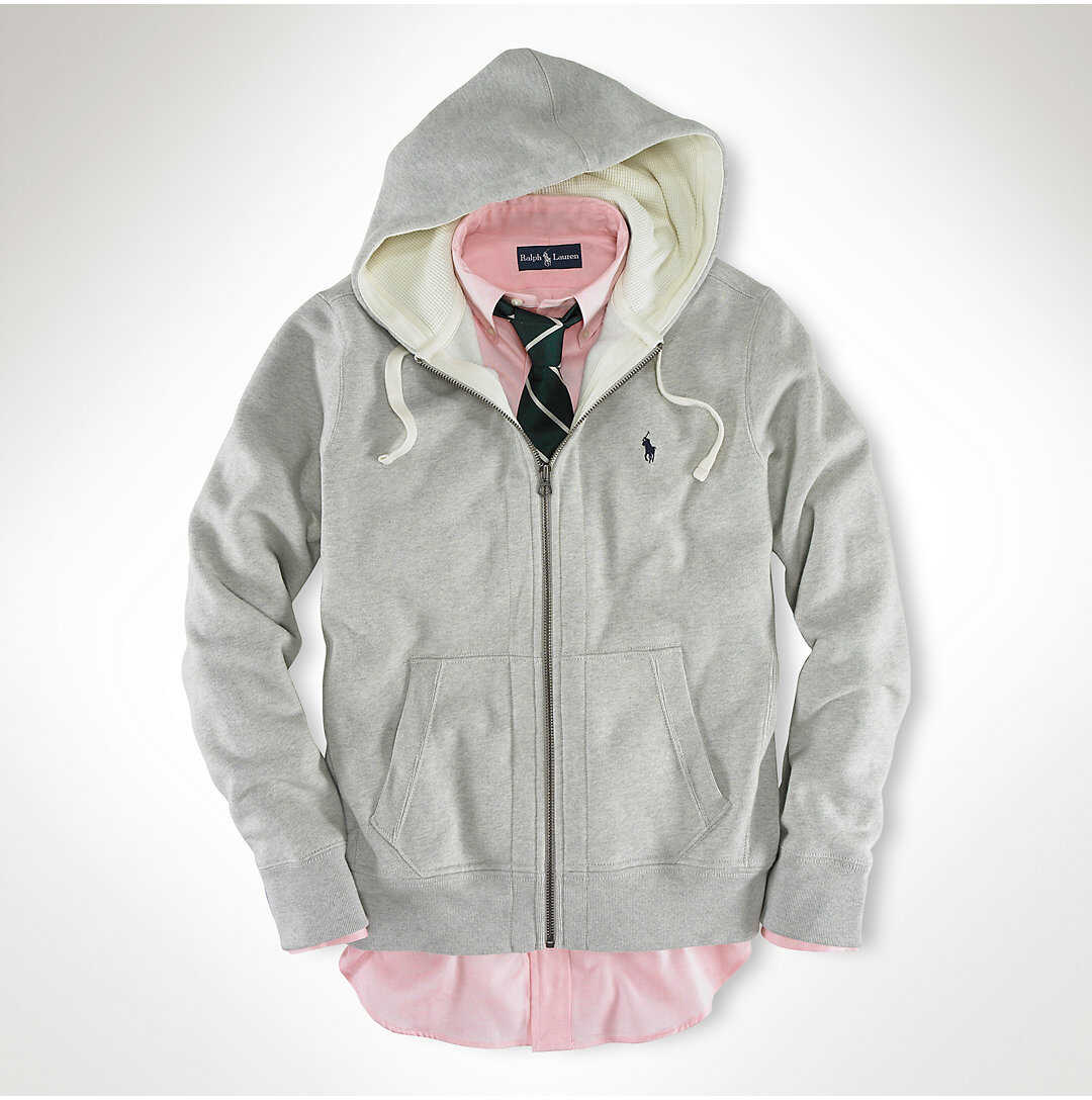 Bluza Ralph Lauren Classic Fleece Hoodie* Light Sport Heather