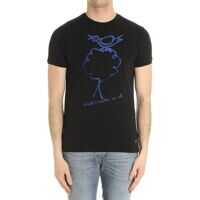 Tricouri Vivienne Westwood Black Climate Revolution T-Shirt
