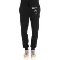 Pantaloni de trening Black Moschino Milano Pants Barbati