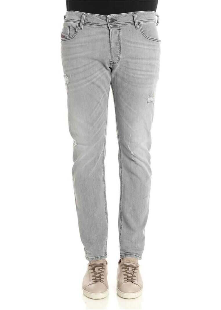 Blug Diesel Gray Sleenker Jeans Gray