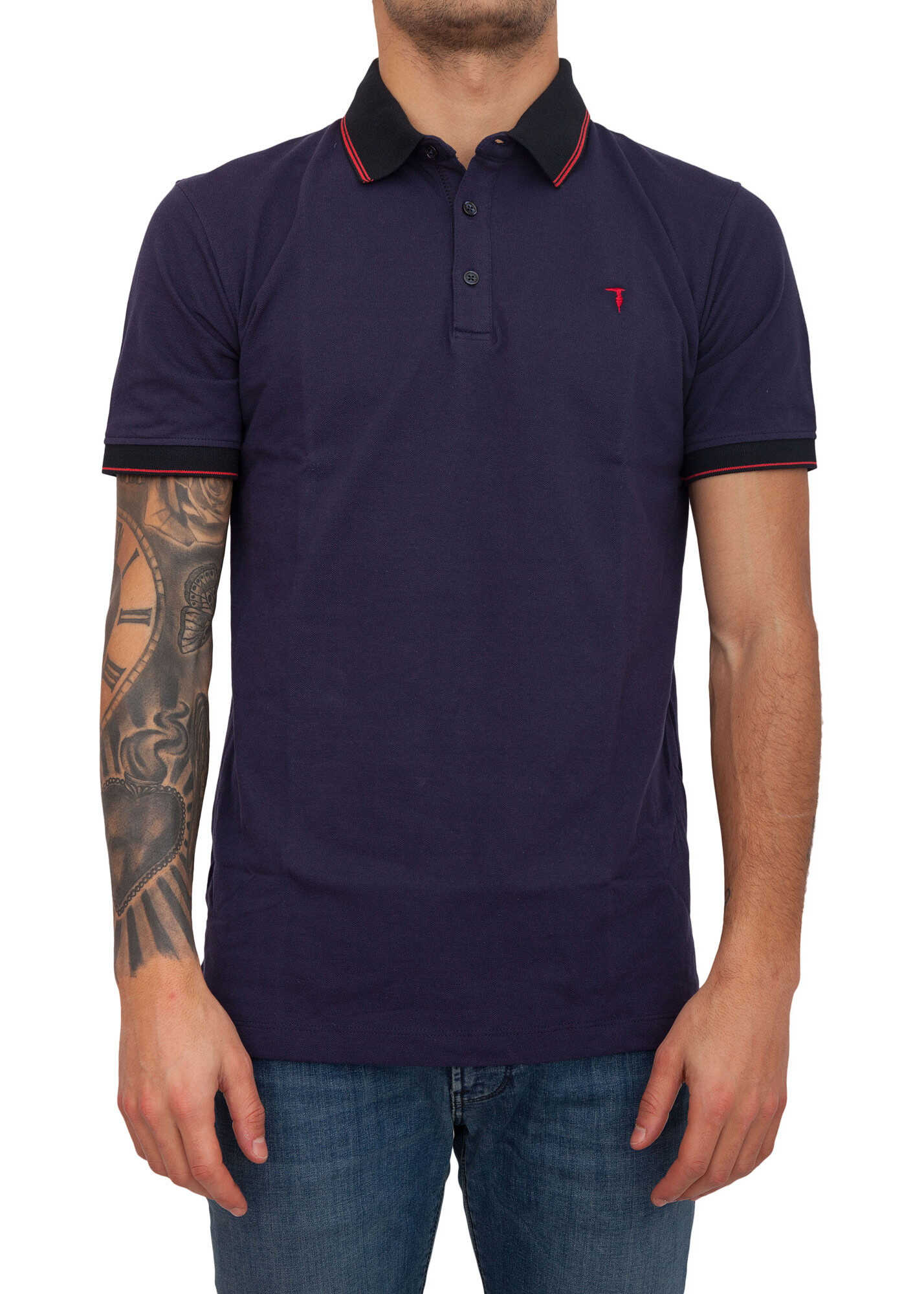 Tricou Trussardi 0974C17A BLUE