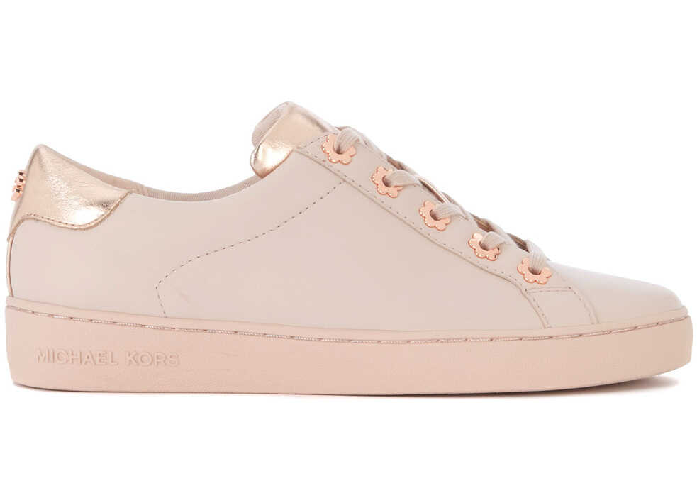 Tenis Michael Kors Irving Pink Leather Sneaker Pink
