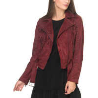 Jachete Women's Burgundy Jacket* Femei