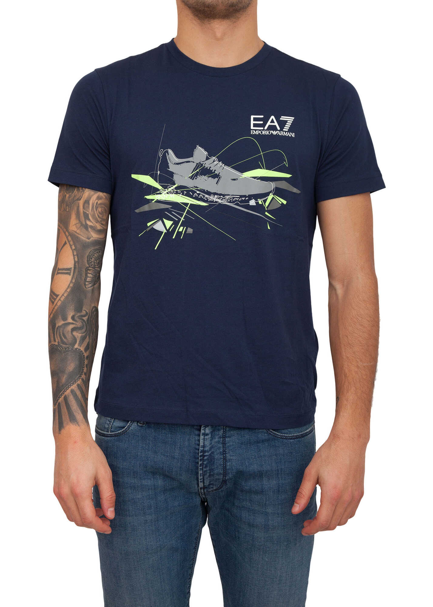 Tricou EA7 3E3BEBE4 BLUE