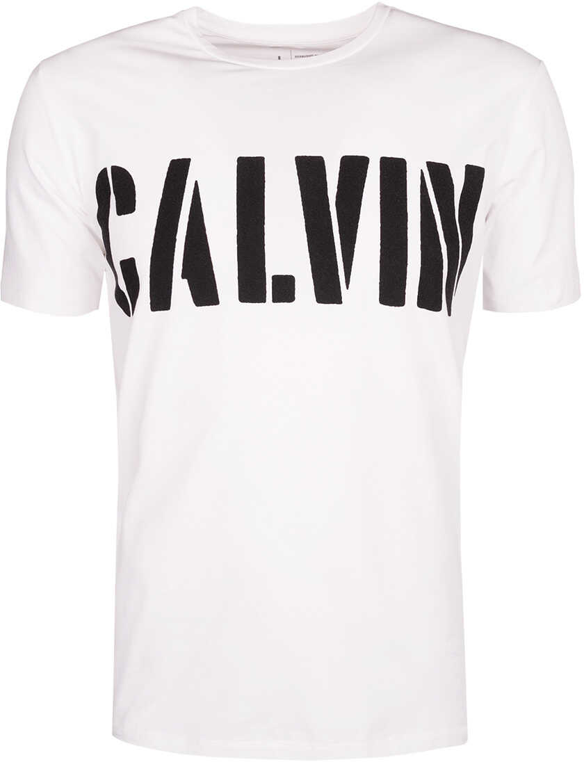 Tricou Calvin Klein T-shirt Biały