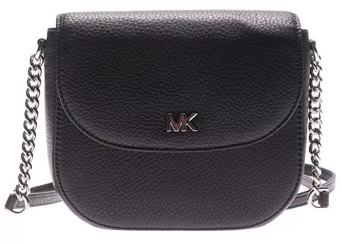 Geanta femei Michael Kors Black Mott Shoulder Bag Black
