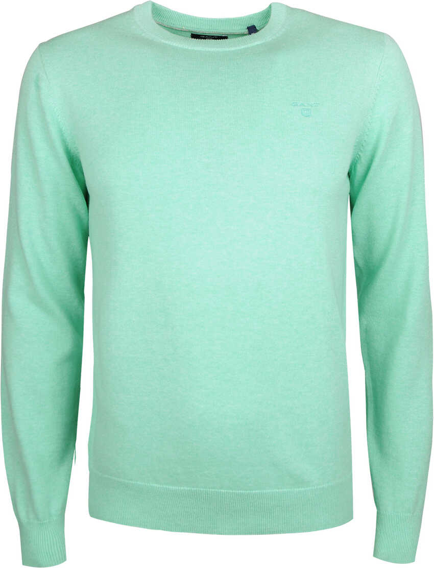 GANT C-Neck 83071 Zielony