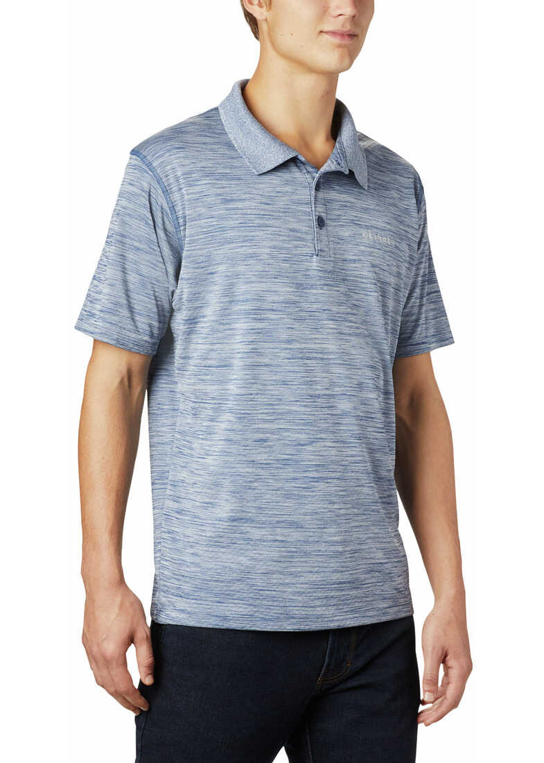 Columbia Zero Rules Polo Shirt AM6082012 Carbon Heather