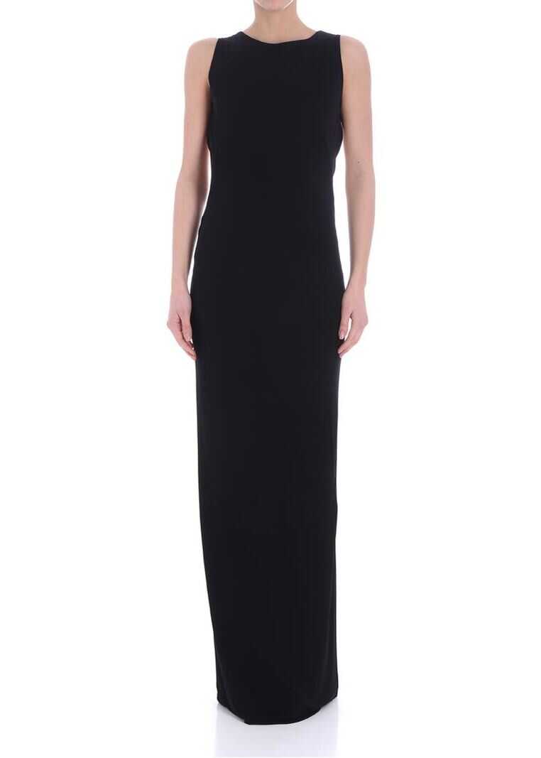 Rochie Alberta Ferretti Black Backless Dress Black