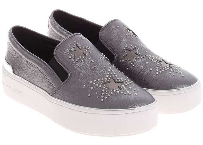 Tenis Michael Kors Gunmetal Color Tyson Slip On Gray