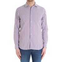 Camasi Striped Lilac Shirt Barbati