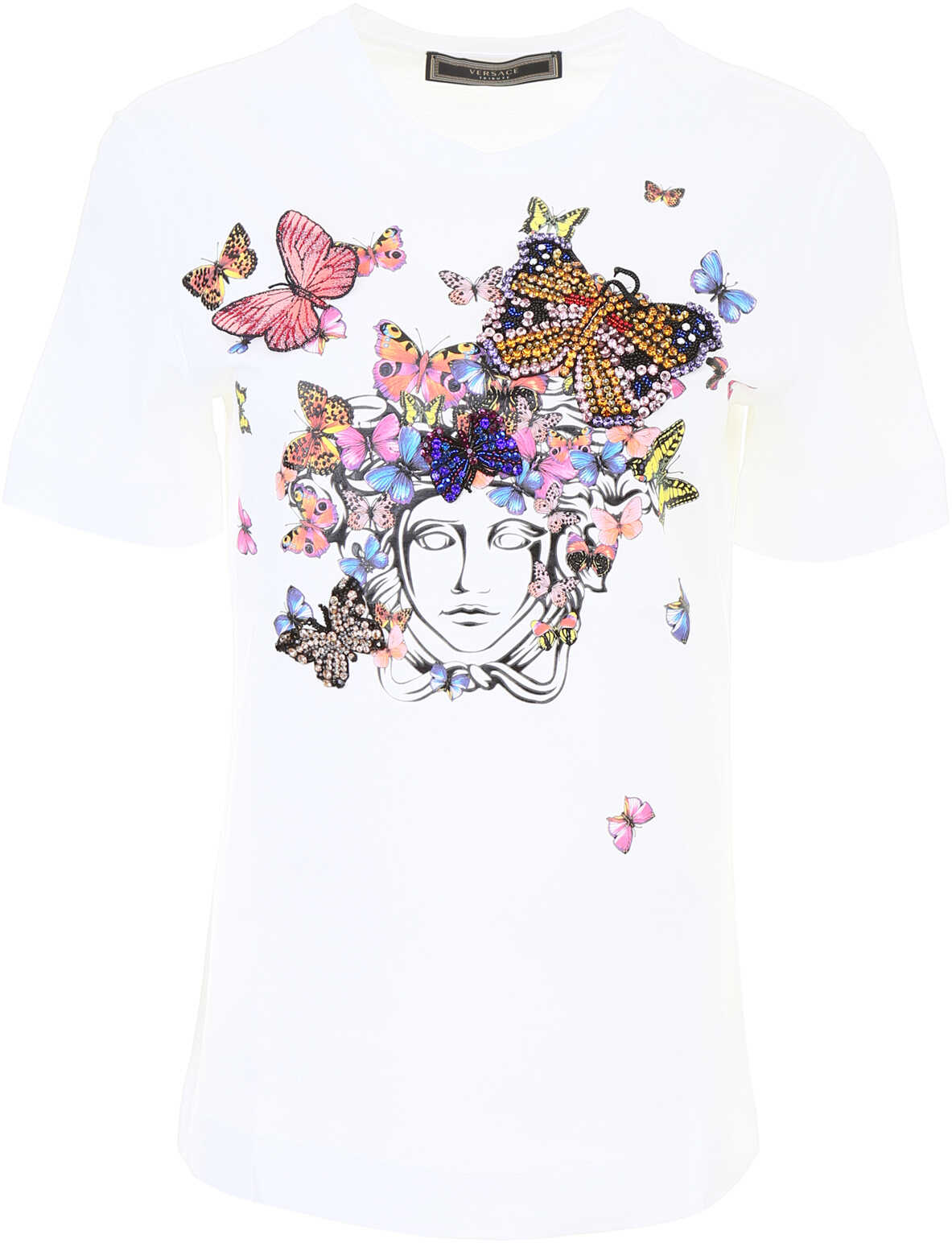 Tricou Versace T-Shirt BIANCO OTTICO