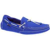 Mocasini Kedge Tie Man's Blue Shoes Barbati