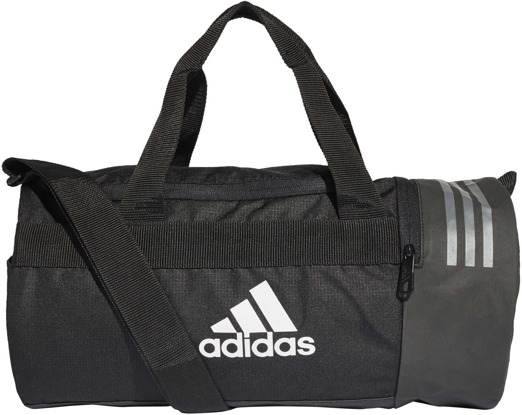 Geanta femei adidas 3S CVRT DUF XS BLACK/WHITE/WHITE