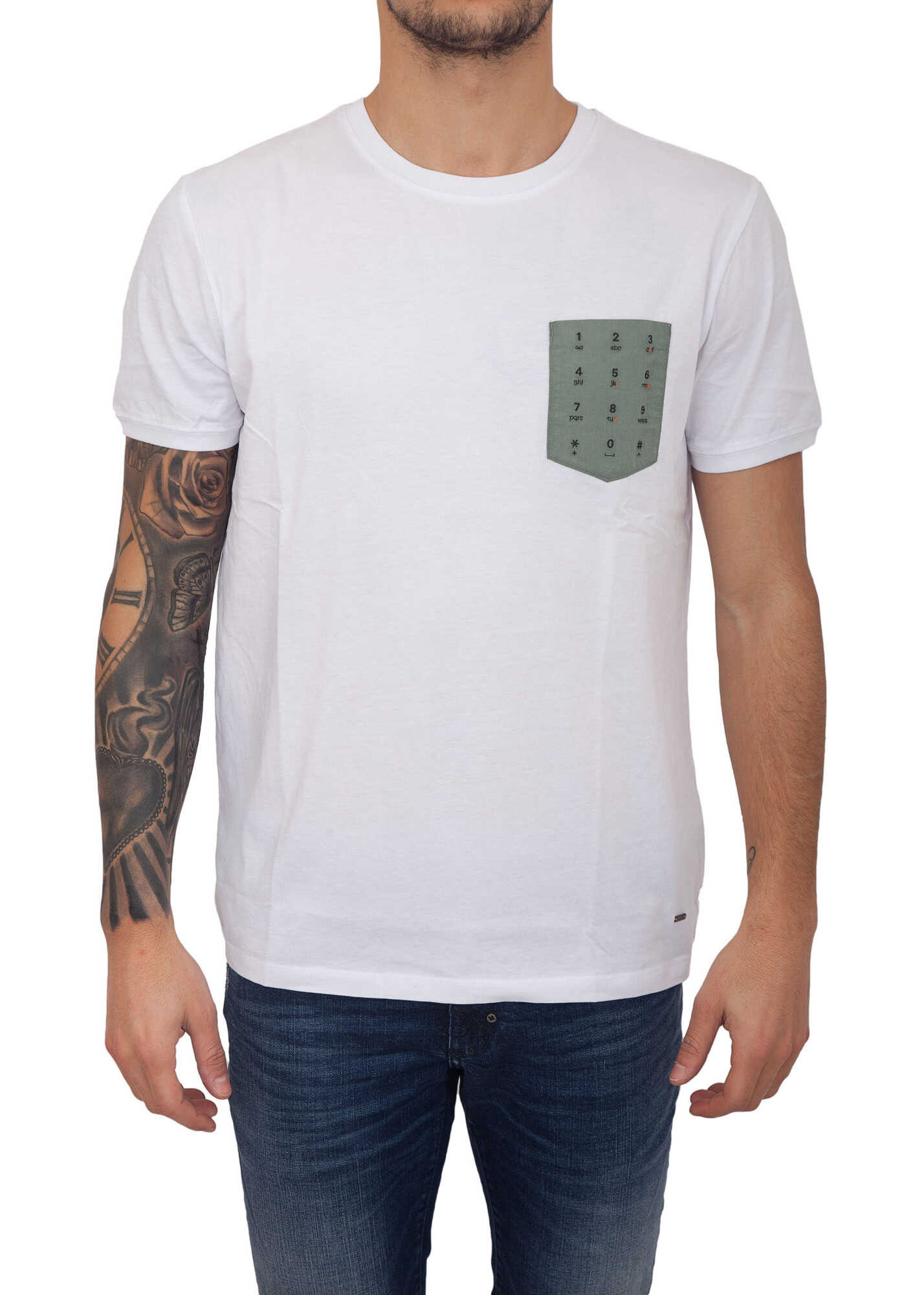 Tricou BOSS Hugo Boss 1EDDFB7C WHITE