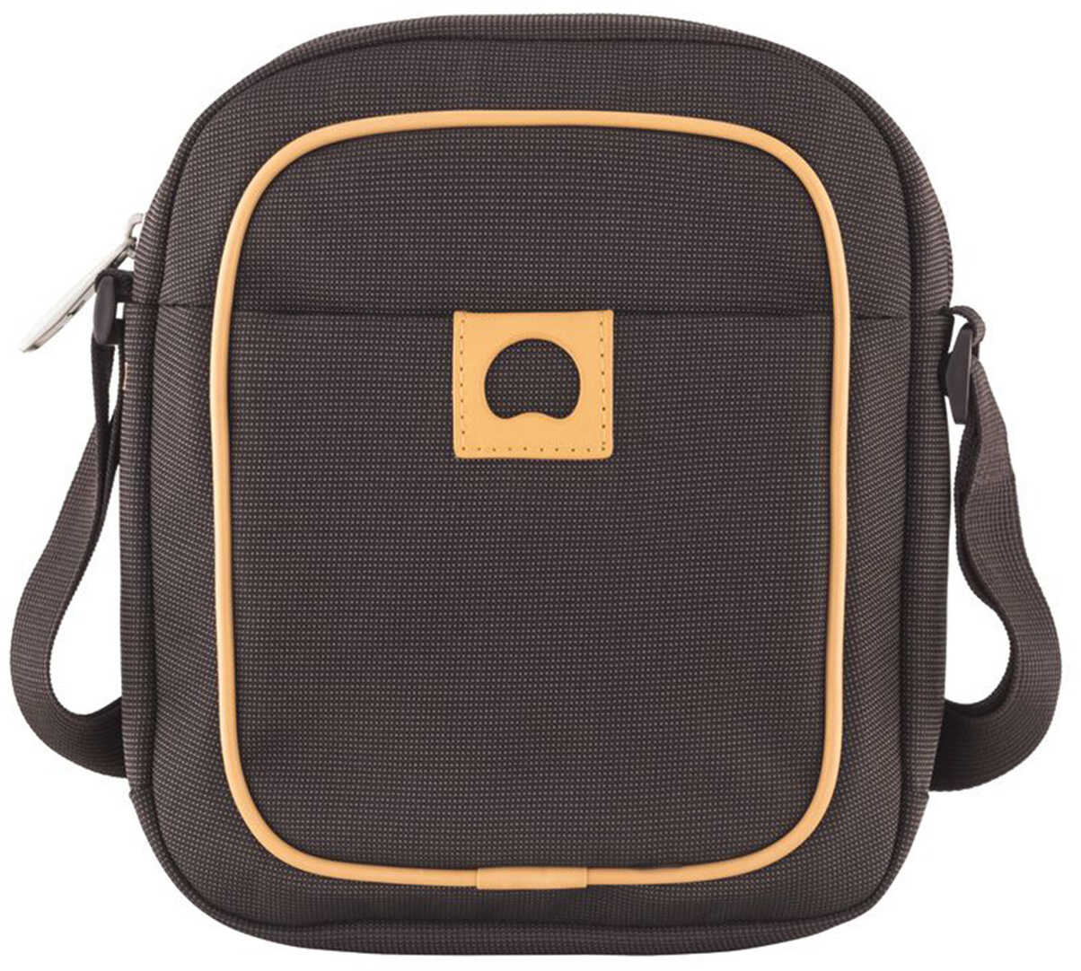 Geanta Delsey Montholon Unisex Brown Mini Shoulder Bag Brown
