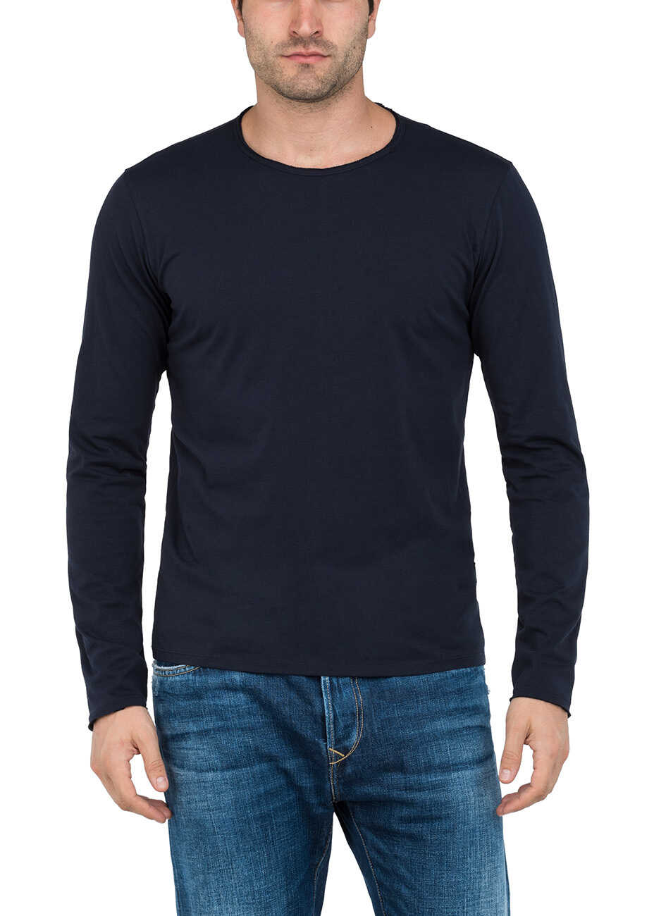 Tricou Replay Men's Dark Blue T Shirt Dark Blue