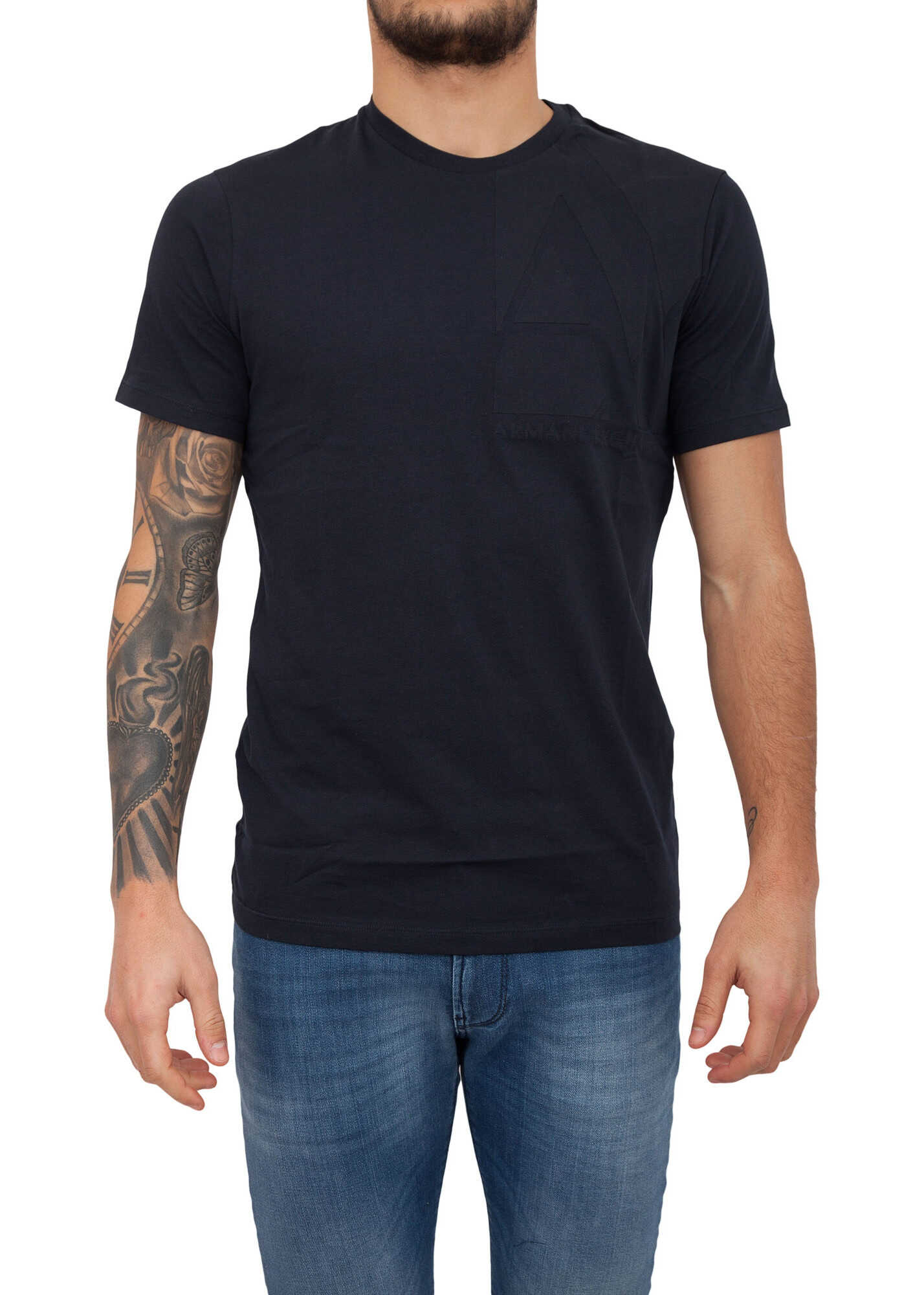 Tricou Armani Exchange A9F6F01E BLUE