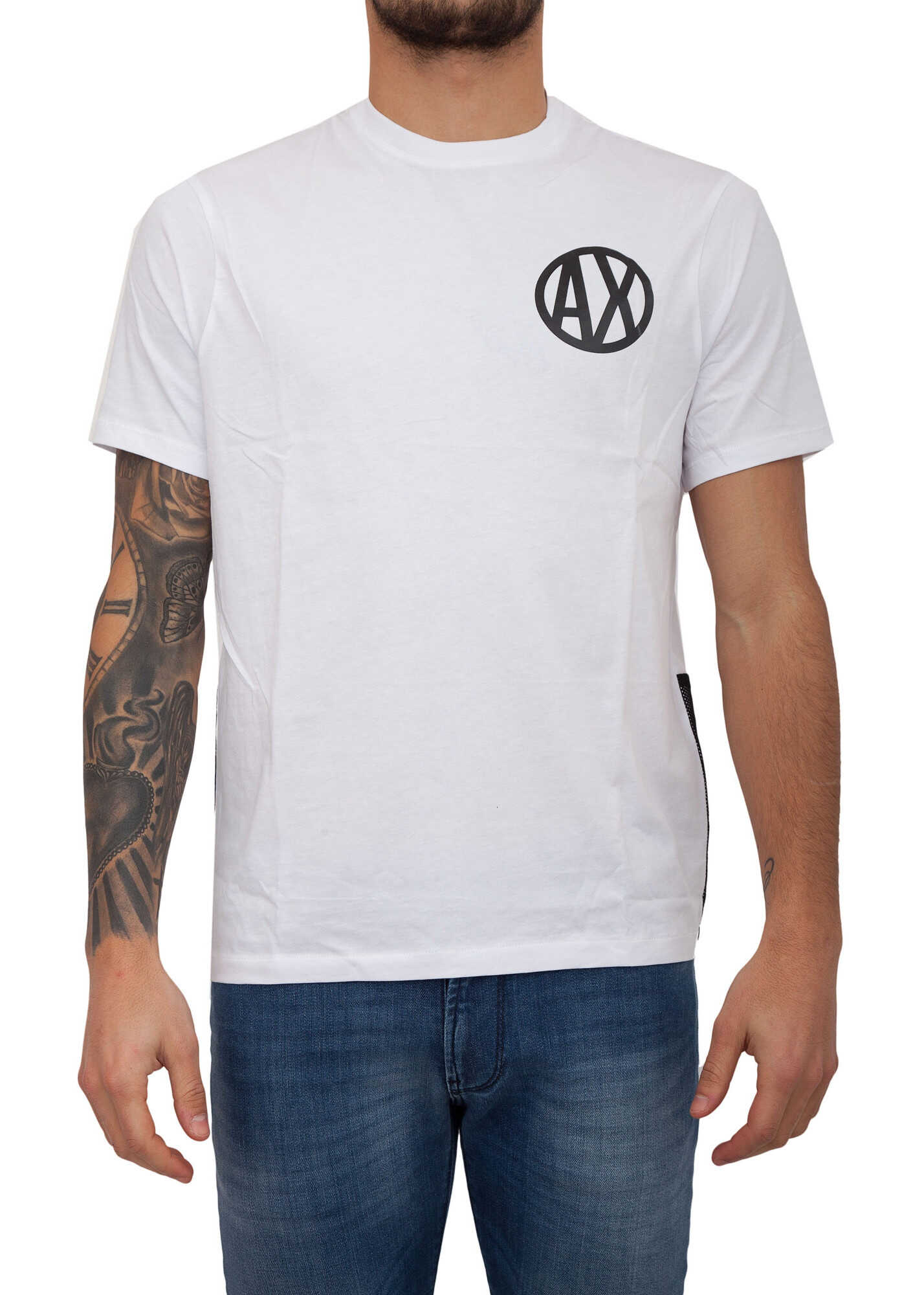Tricou Armani Exchange F8310CEF WHITE